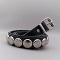 Belt 1-Row Circle Studs