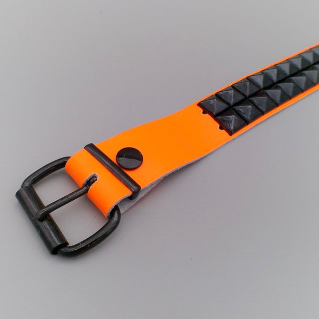orange-real-leather-belt-with-two-rows-of-black-pyramid-studs