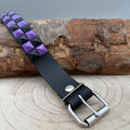 real-black-leather-belt-with-two-rows-of-violet-and-black-pyramid-studs-gothic-emo-halloween-costume-cosplay
