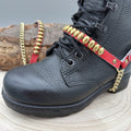 bootstrap-red-leather-with-golden-ellipse-studs