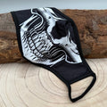 black-face-mask-with-a-skull-for-halloween